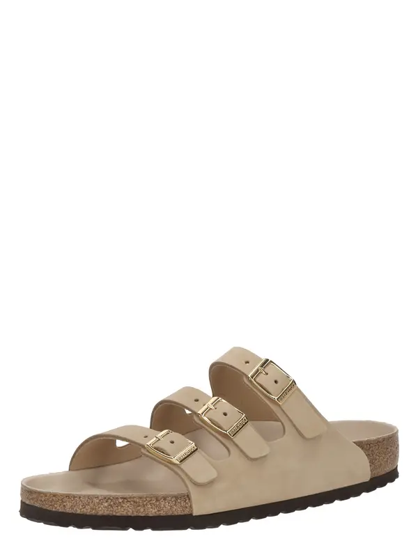 BIRKENSTOCK BIRKENSTOCK Natikače s potpeticom 'Florida'  smeđa