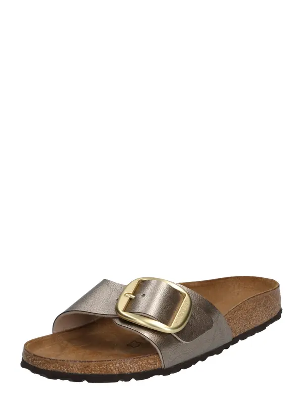 BIRKENSTOCK BIRKENSTOCK Natikače s potpeticom 'Madrid'  bronca