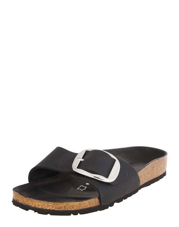 BIRKENSTOCK BIRKENSTOCK Natikače s potpeticom 'Madrid'  crna