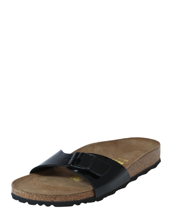 BIRKENSTOCK BIRKENSTOCK Natikače s potpeticom 'Madrid'  crna