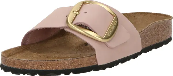 BIRKENSTOCK BIRKENSTOCK Natikače s potpeticom 'Madrid Lenb'  zlatna / roza