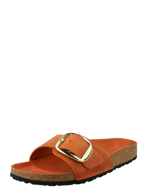 BIRKENSTOCK BIRKENSTOCK Natikače s potpeticom 'Madrid'  tamno narančasta
