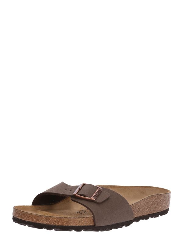 BIRKENSTOCK BIRKENSTOCK Natikače s potpeticom 'Madrid'  tamno smeđa