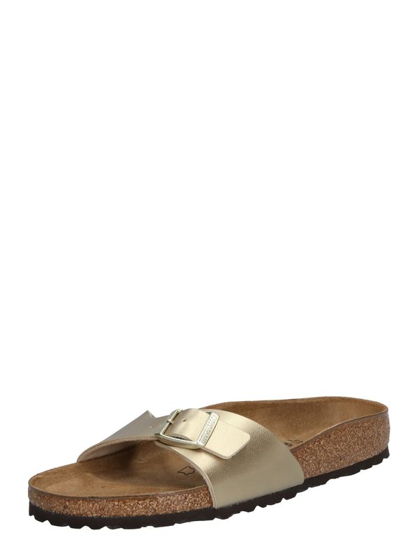 BIRKENSTOCK BIRKENSTOCK Natikače s potpeticom 'Madrid'  zlatna