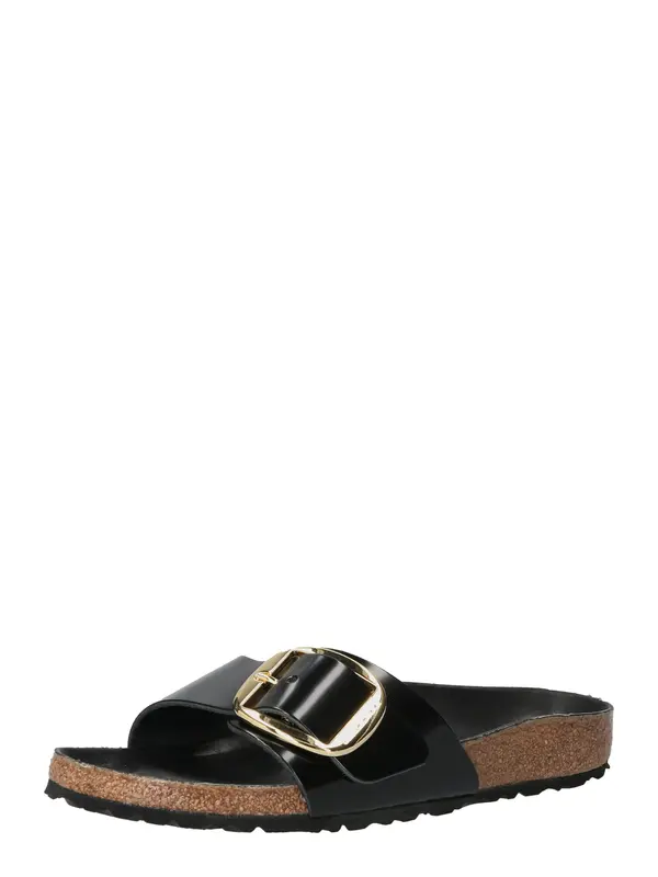 BIRKENSTOCK BIRKENSTOCK Natikače s potpeticom 'Madrid'  zlatna / crna