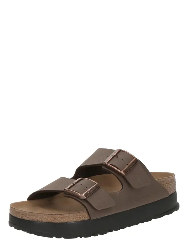 BIRKENSTOCK BIRKENSTOCK Natikače s potpeticom  tamno bež