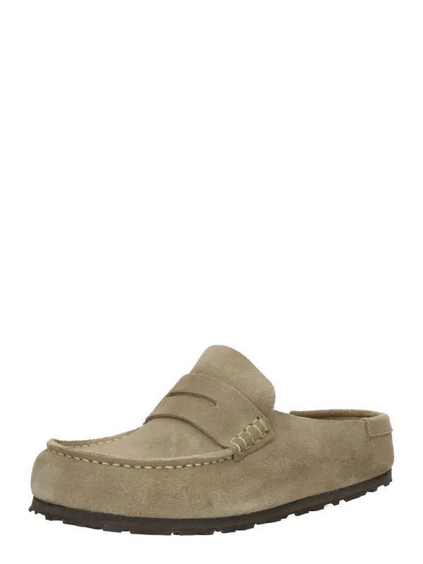 BIRKENSTOCK BIRKENSTOCK Natikače s potpeticom  taupe siva