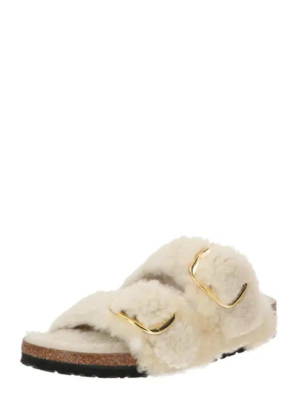 BIRKENSTOCK BIRKENSTOCK Natikače s potpeticom  zlatna / prljavo bijela