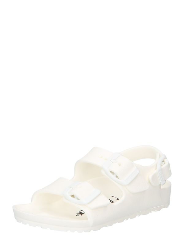 BIRKENSTOCK BIRKENSTOCK Otvorene cipele 'Milano'  bijela