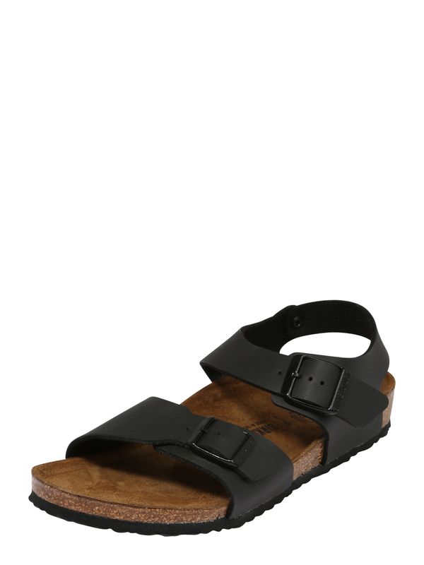 BIRKENSTOCK BIRKENSTOCK Otvorene cipele 'New York'  crna
