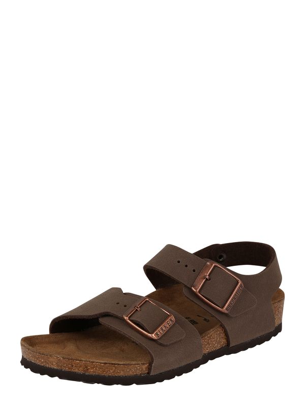 BIRKENSTOCK BIRKENSTOCK Otvorene cipele 'New York'  moka smeđa
