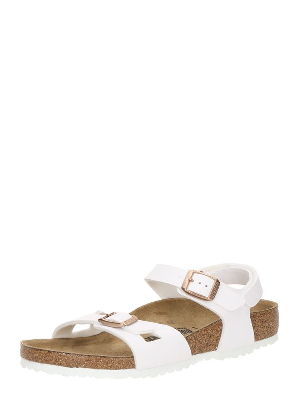 BIRKENSTOCK BIRKENSTOCK Otvorene cipele 'Rio'  bijela