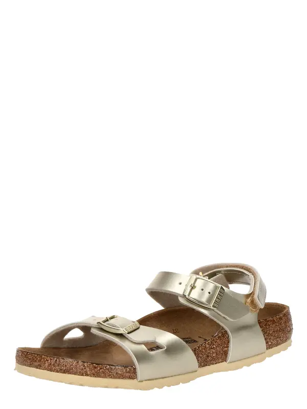 BIRKENSTOCK BIRKENSTOCK Otvorene cipele 'Rio'  zlatna