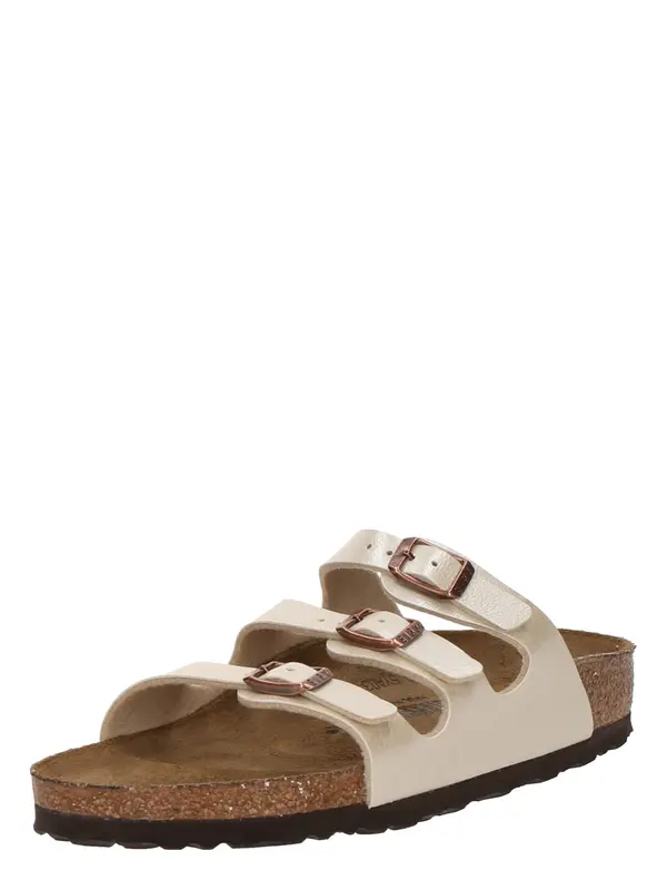 BIRKENSTOCK BIRKENSTOCK Sandale 'Florida'  bež
