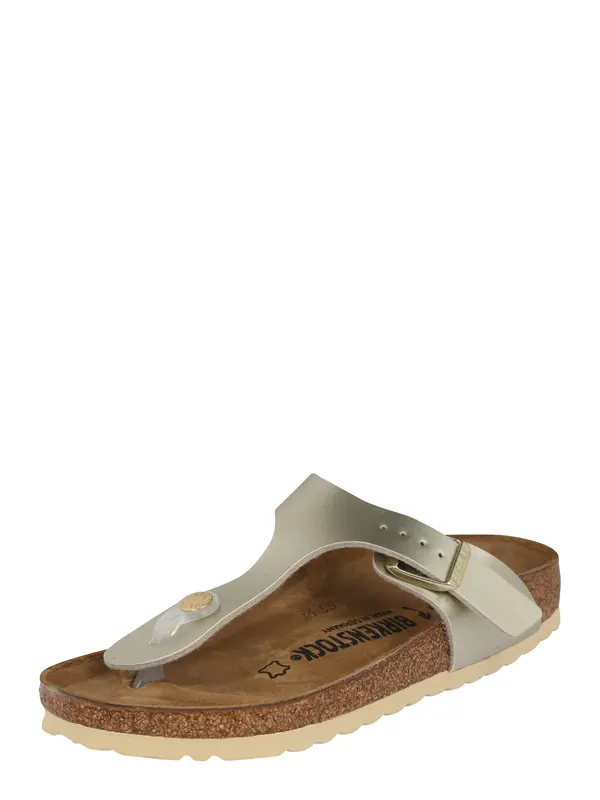 BIRKENSTOCK BIRKENSTOCK Sandale 'Gizeh'  zlatna