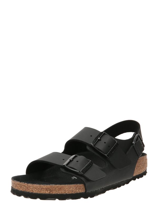 BIRKENSTOCK BIRKENSTOCK Sandale 'Milano'  crna