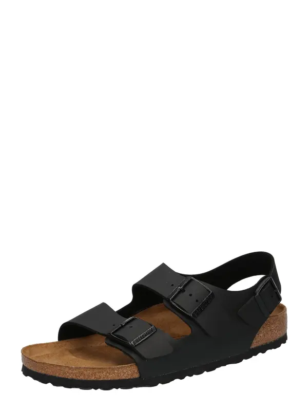BIRKENSTOCK BIRKENSTOCK Sandale 'Milano'  crna