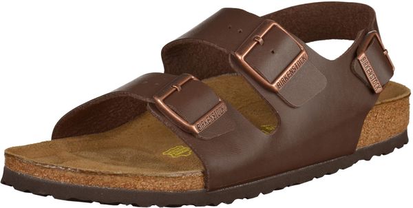 BIRKENSTOCK BIRKENSTOCK Sandale 'Milano'  tamno smeđa