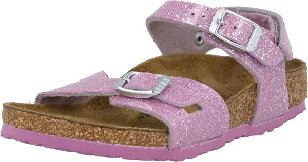 BIRKENSTOCK BIRKENSTOCK Sandale 'Rio'  lavanda / srebro