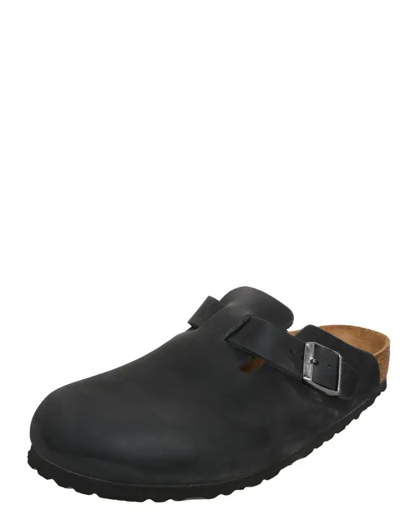 BIRKENSTOCK BIRKENSTOCK Slip On cipele 'Boston'  crna