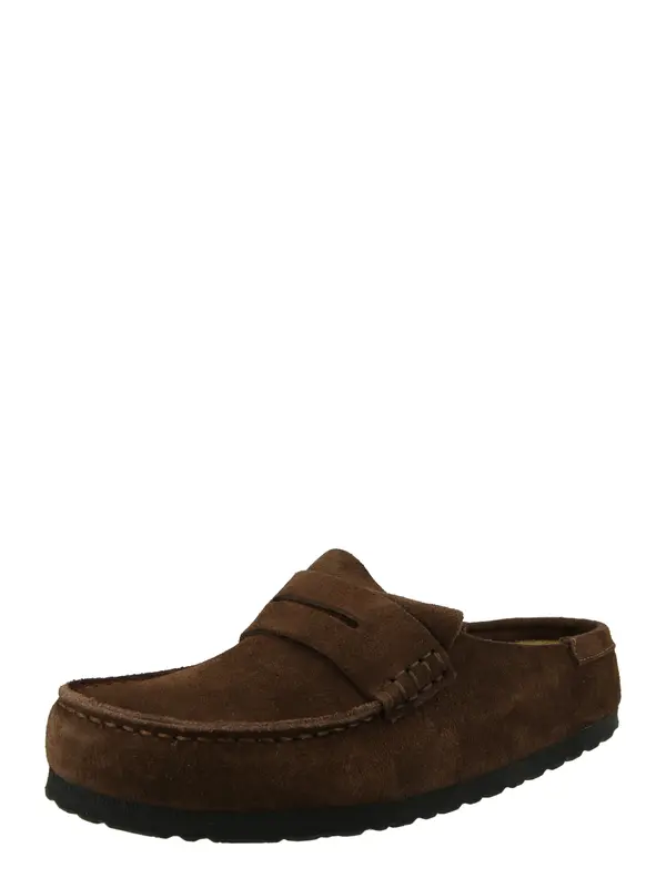 BIRKENSTOCK BIRKENSTOCK Slip On cipele 'Naples'  tamno smeđa