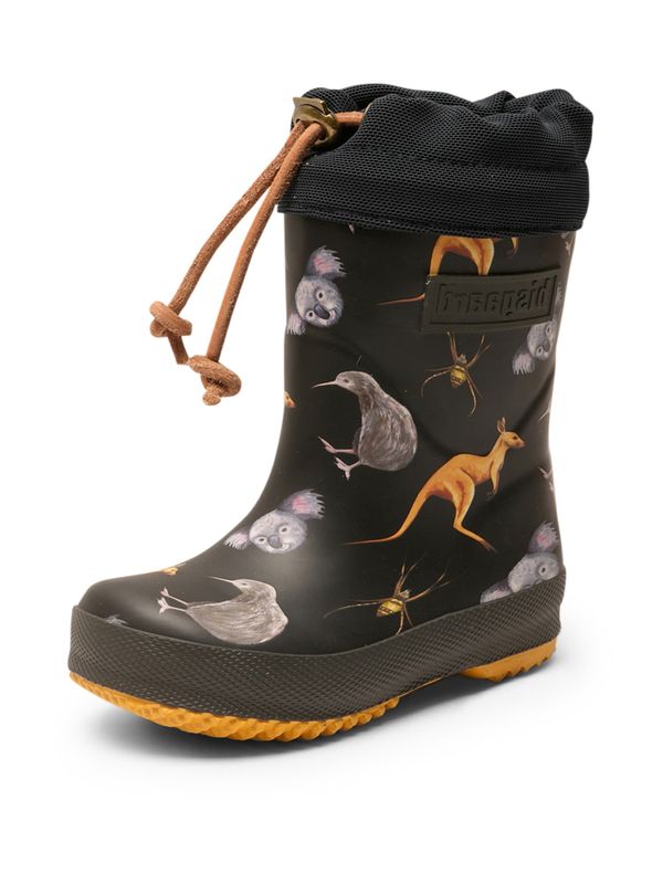 BISGAARD BISGAARD Gumene čizme  tamo siva / narančasta / crna