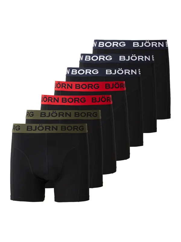 BJÖRN BORG BJÖRN BORG Bokserice  maslinasta / crvena / crna / bijela