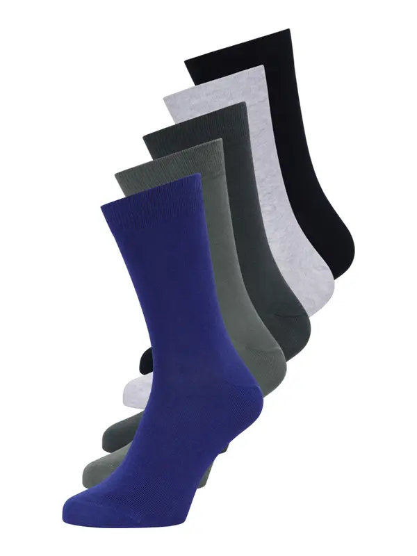 BJÖRN BORG BJÖRN BORG Čarape 'Essential'  kraljevsko plava / siva melange / kaki / maslinasta / crna