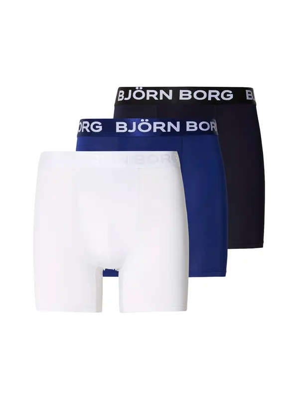 BJÖRN BORG BJÖRN BORG Sportske gaće  tamno plava / crna / bijela