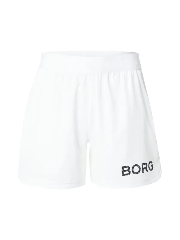 BJÖRN BORG BJÖRN BORG Sportske hlače  crna / bijela