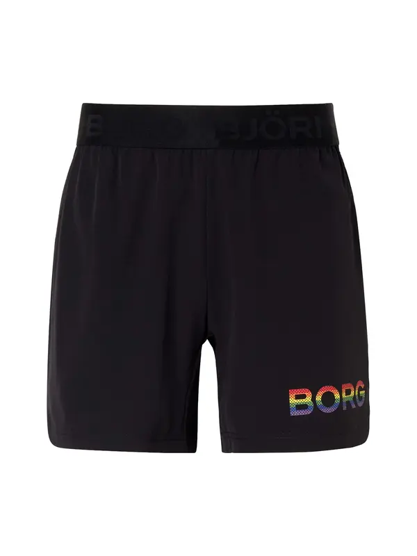 BJÖRN BORG BJÖRN BORG Sportske hlače  ljubičasta / narančasta / crvena / crna