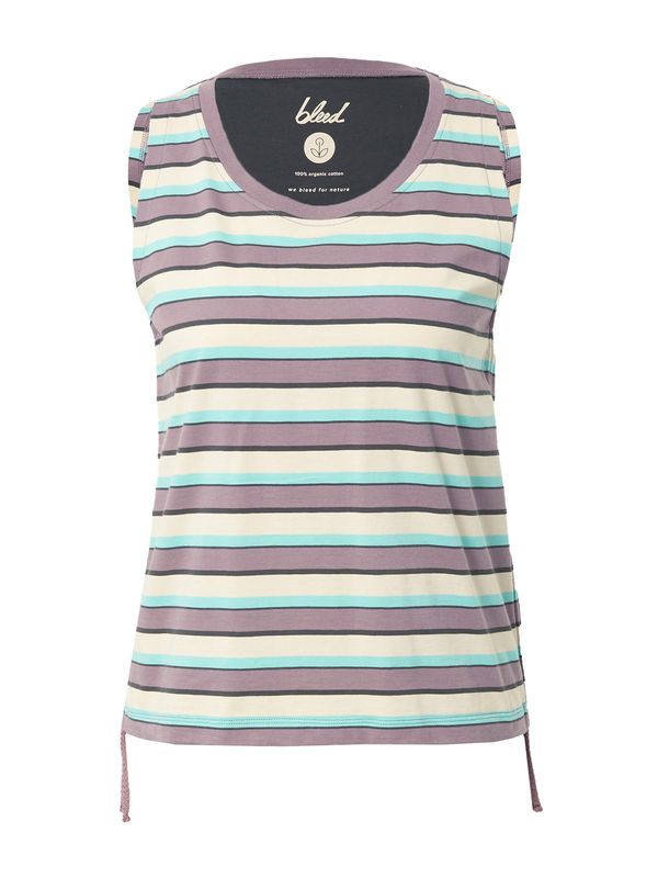 bleed clothing bleed clothing Top  boja pijeska / tirkiz / ljubičasta / crna