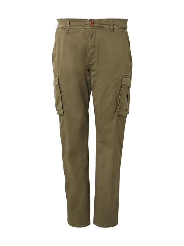 BLEND BLEND Cargo hlače 'MORGAN'  maslinasta