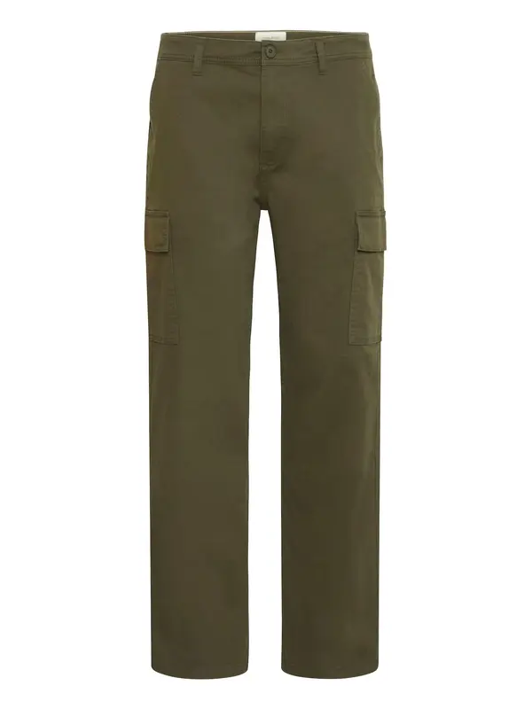 BLEND BLEND Cargo hlače 'NATAN'  tamno zelena