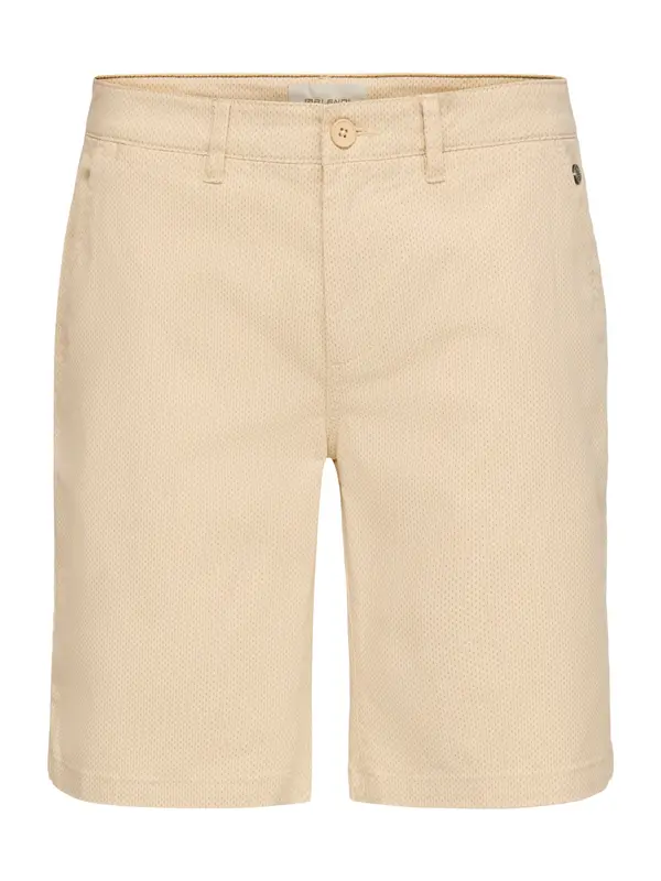 BLEND BLEND Chino hlače 'BHMASON'  pijesak / crna