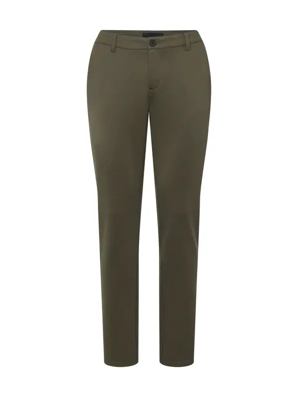 BLEND BLEND Chino hlače 'Langford'  maslinasta