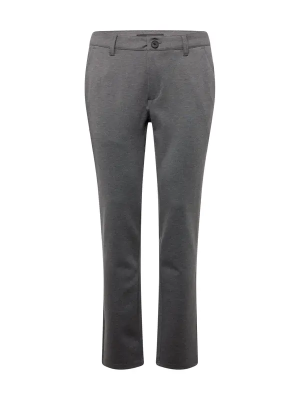 BLEND BLEND Chino hlače 'Langford'  tamo siva