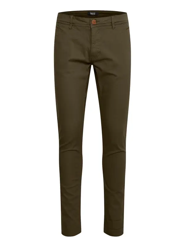 BLEND BLEND Chino hlače 'Natan'  maslinasta