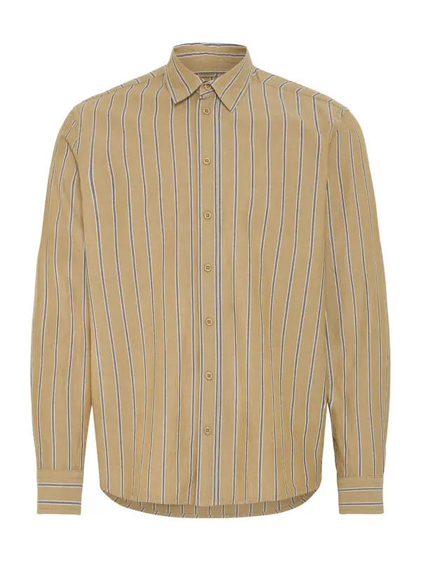 BLEND BLEND Košulja 'BHDAVENSHIRT'  plava / maslinasta / bijela