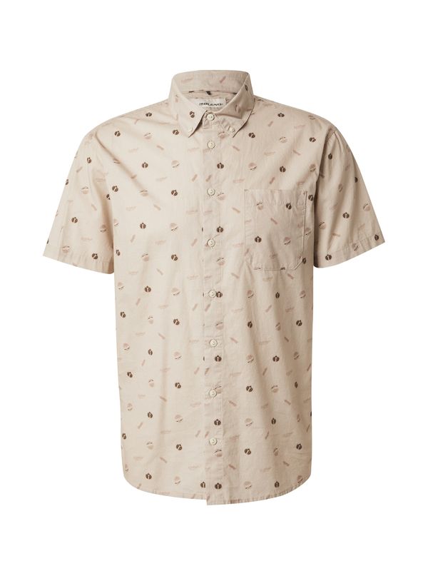 BLEND BLEND Košulja  tamno bež / smeđa / bež siva