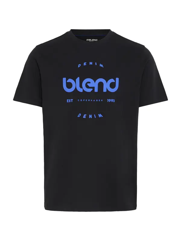 BLEND BLEND Majica 'BHKAMDEN'  plava / noćno plava / crna