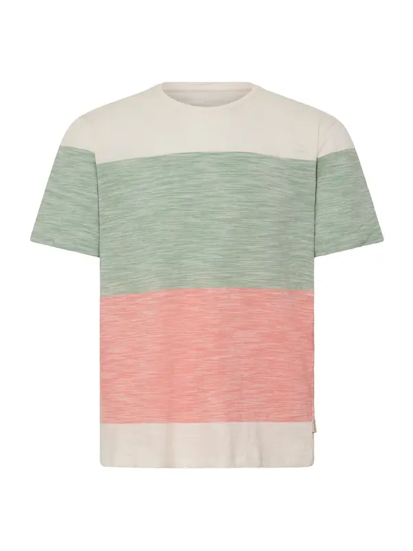 BLEND BLEND Majica 'BHKEITH'  boja pijeska / maslinasta / koraljna