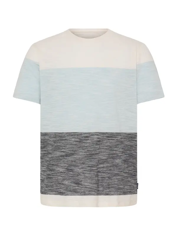BLEND BLEND Majica 'BHKEITH'  ecru/prljavo bijela / svijetloplava / tamo siva