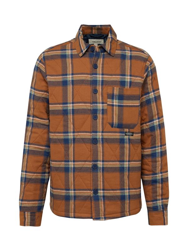 BLEND BLEND Prijelazna jakna  plava / konjak