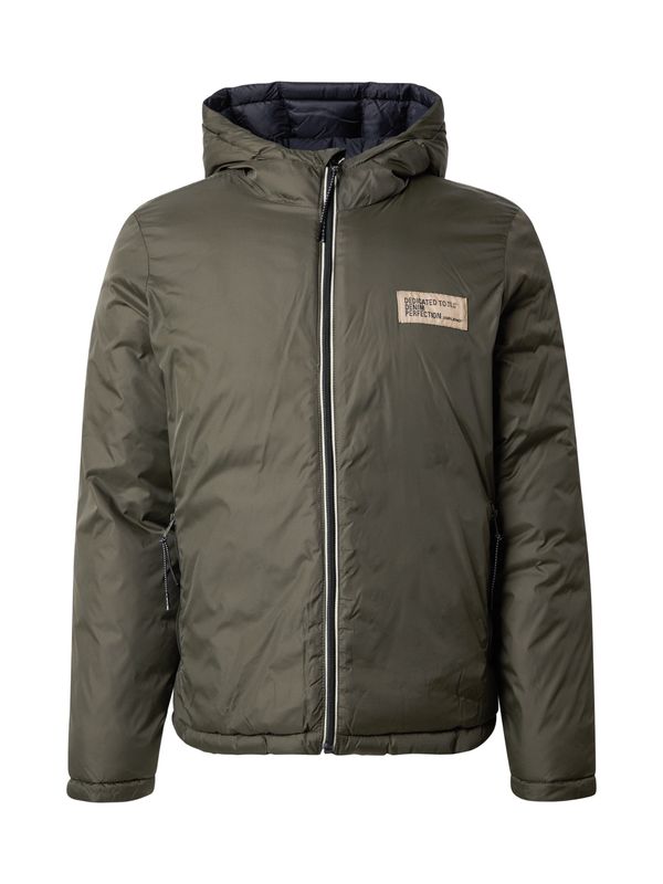 BLEND BLEND Prijelazna jakna  plava / tamno zelena