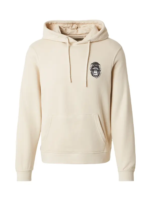 BLEND BLEND Sweater majica 'BHKOA'  kaki / crna
