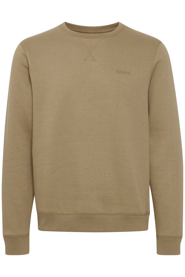 BLEND BLEND Sweater majica 'Downton'  bež siva