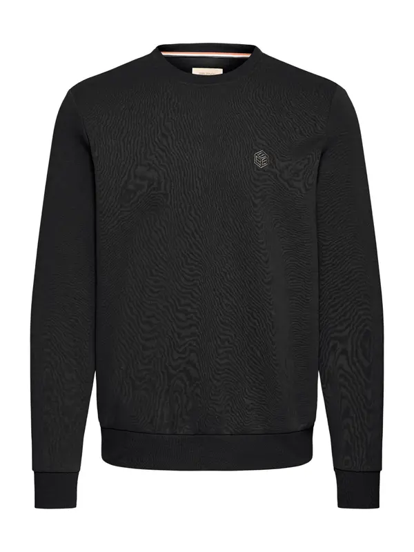 BLEND BLEND Sweater majica  tamo siva / crna