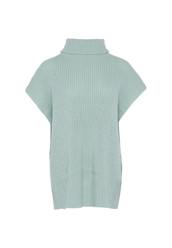 BLONDA BLONDA Pulover  pastelno zelena