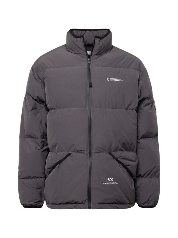 BLS HAFNIA BLS HAFNIA Prijelazna jakna  crna melange / bijela